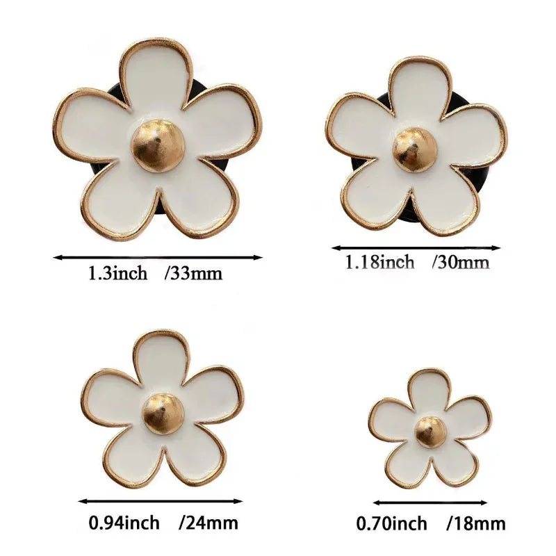 Maliben | Floradrive Scent Clips | Flower Air Fresheners For Car | Set Of 4 | Decorative Aromatherapy For Vent Slots