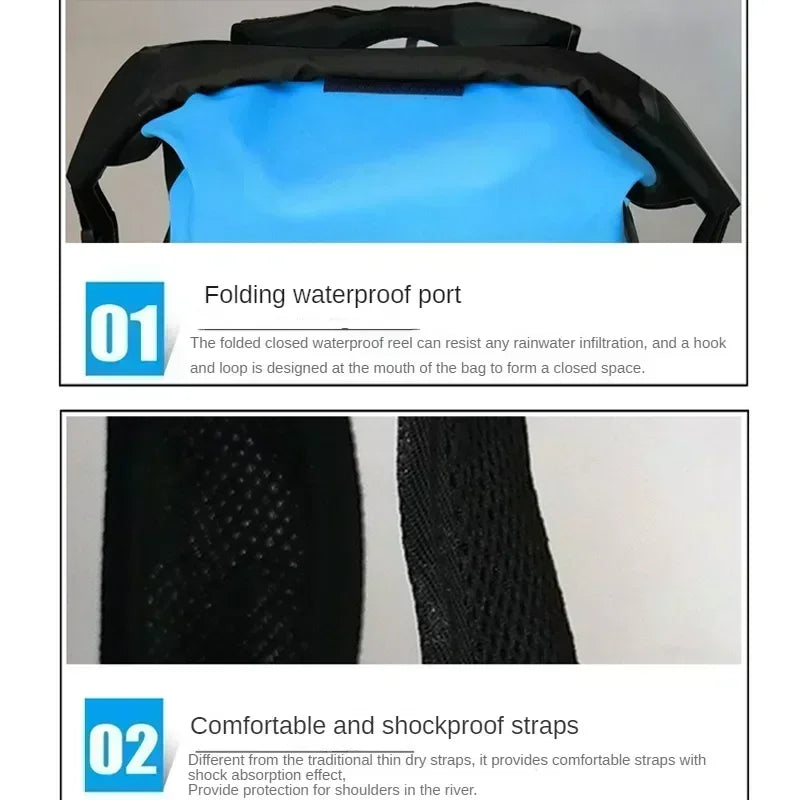 Maliben | Aquaguard Backpack 25l | Waterproof And Breathable Backpack For Kayaking, Trekking And Outdoor Adventures