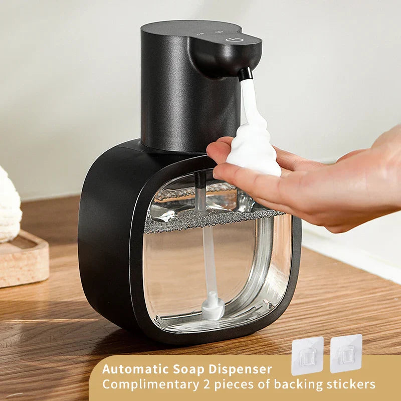 Maliben | Automatic Soap Dispenser Foamello | Wall Mounted | 500 Ml | Rechargeable & Touchless | Sensor Activated Foam Function