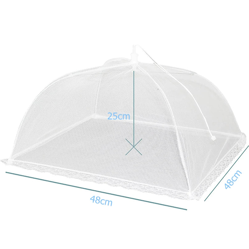 Maliben | Frischnetz Folding Cover For Food | Reusable & Breathable | Insect Net For Outdoors & Kitchen | Lightweight & Space-Saving