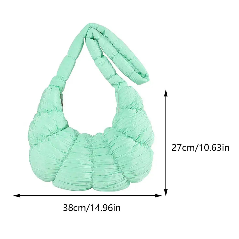 Maliben Puff Croissant Shoulder Bag