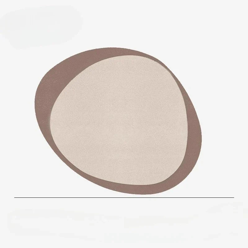Maliben | Modern Irregular Thick Plush Rug For Living Room Bedroom Lounge And Study Room