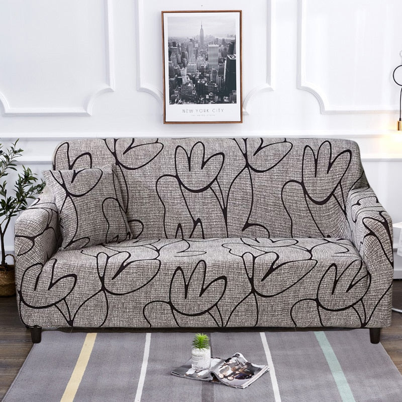 Maliben | Modern Non-slip Colorful Elastic Sofa Cover