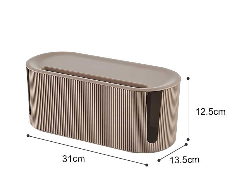 Maliben | Design Storage Box | Organizer For Cables, Adapters, And Power Strips