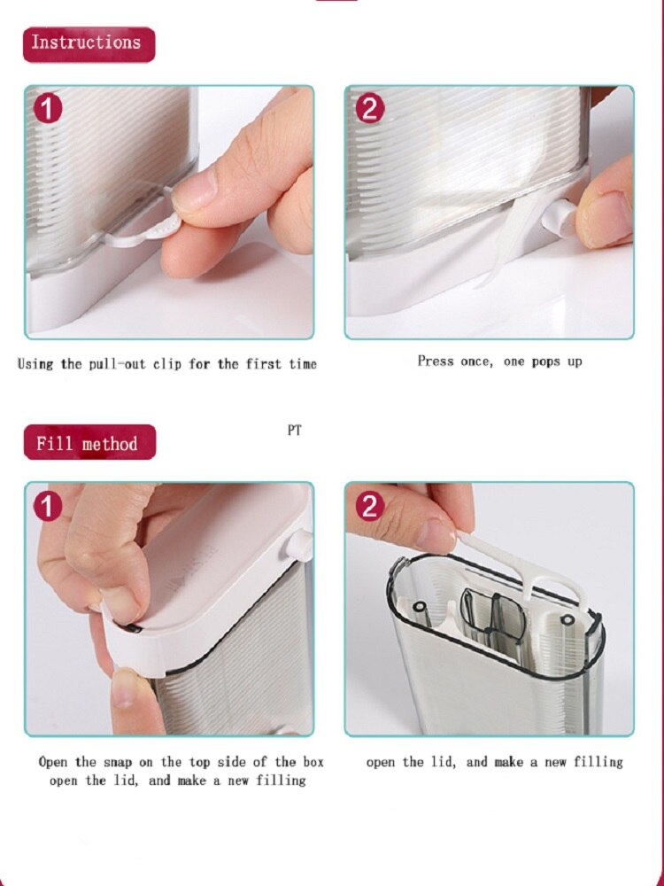 Maliben | Oral Breeze Dental Floss Tooth Cleaning Kit