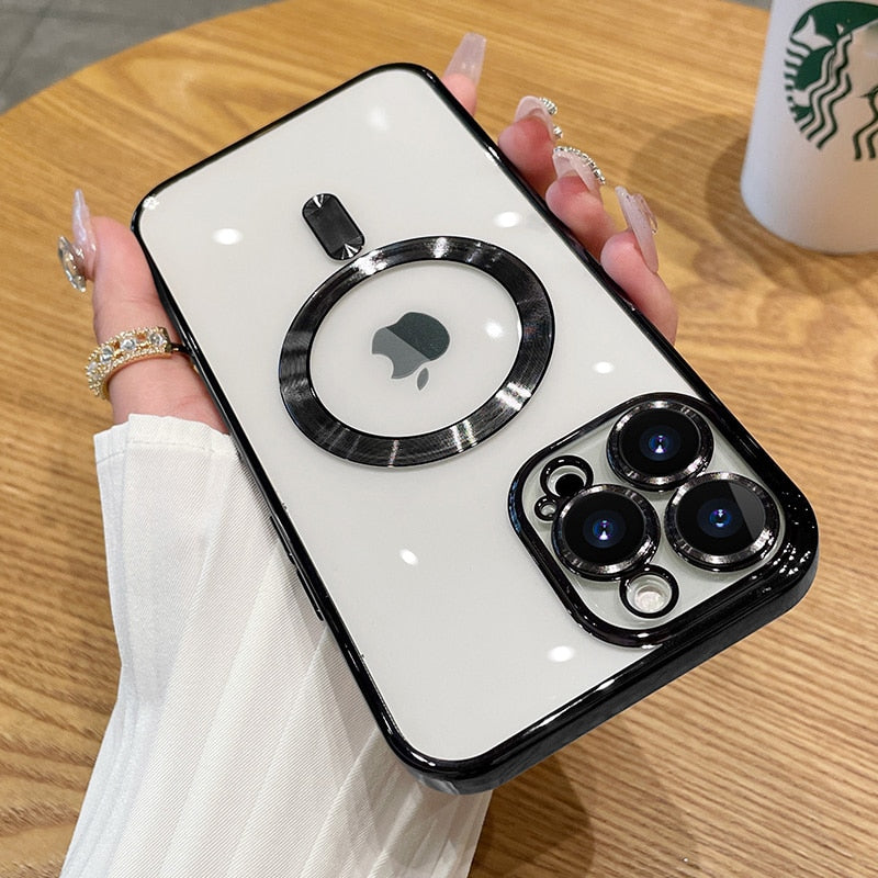 Maliben | Sky Clear Transparent Silicone Iphone Case