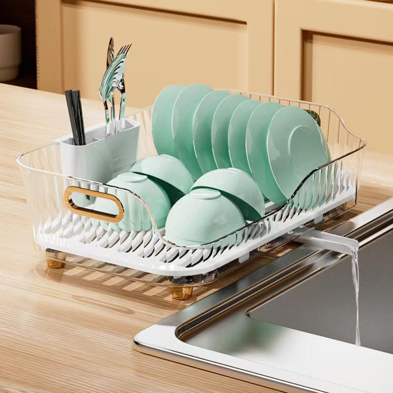 Maliben | Kitchen Space Saving Dish Drainer Vegetable Basket