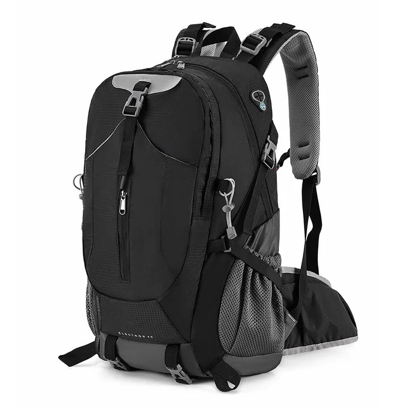 Maliben | Travel Backpack Trekvault 40 | 40 L Outdoor Backpack With Rain Cover | For Hiking, Traveling & Everyday Use | 31 × 20 × 52 Cm