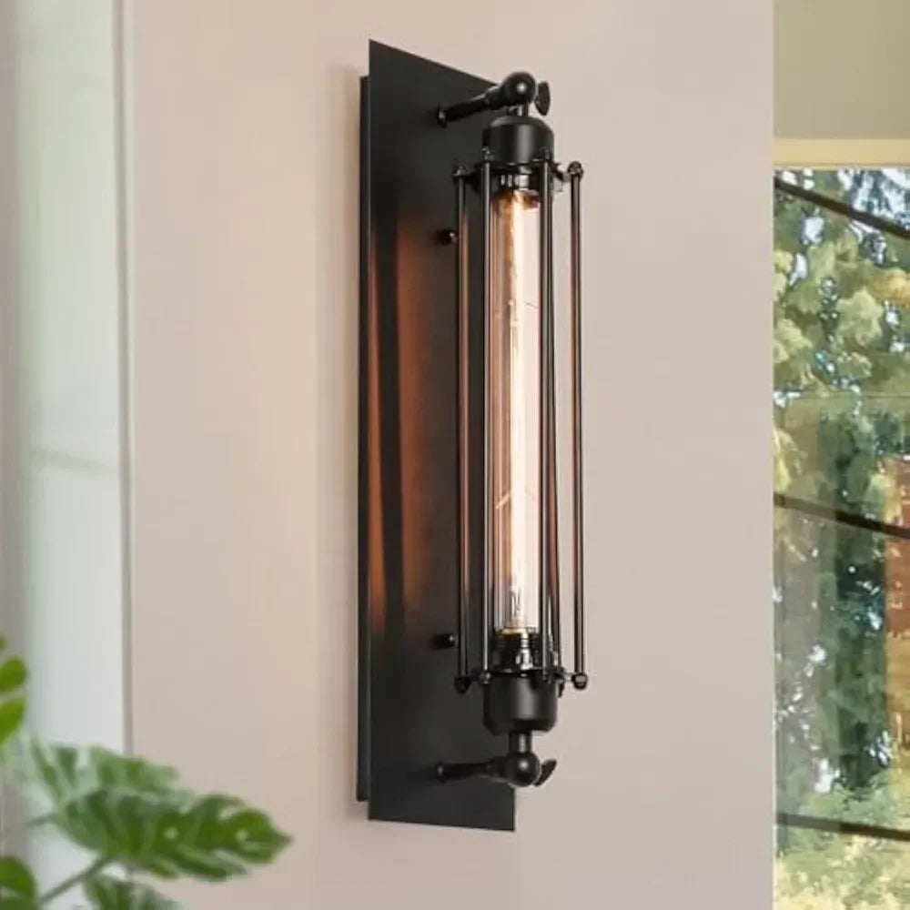 Maliben | Wall Lamp Retrolume | Vintage Edison Design | E27 Socket | Industrial Style For Interiors