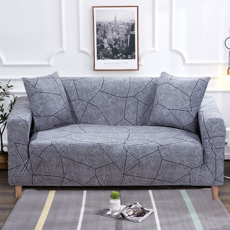 Maliben | Modern Non-slip Colorful Elastic Sofa Cover