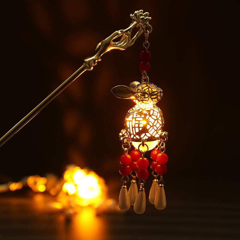 Maliben | Luminous Stylish Butterfly Lantern Hairpin