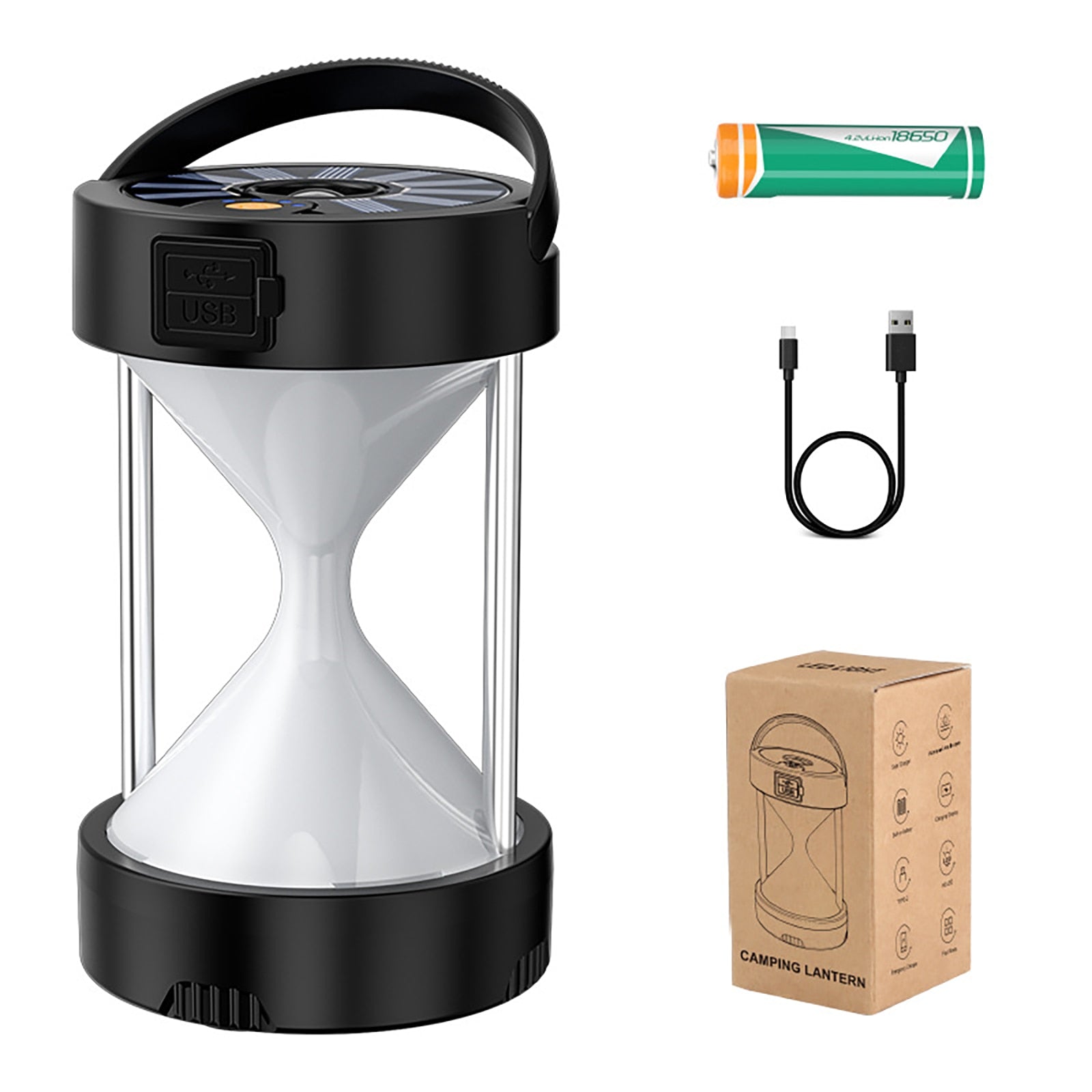 Maliben | Magnetic Solar Powered Emergency Camping Light