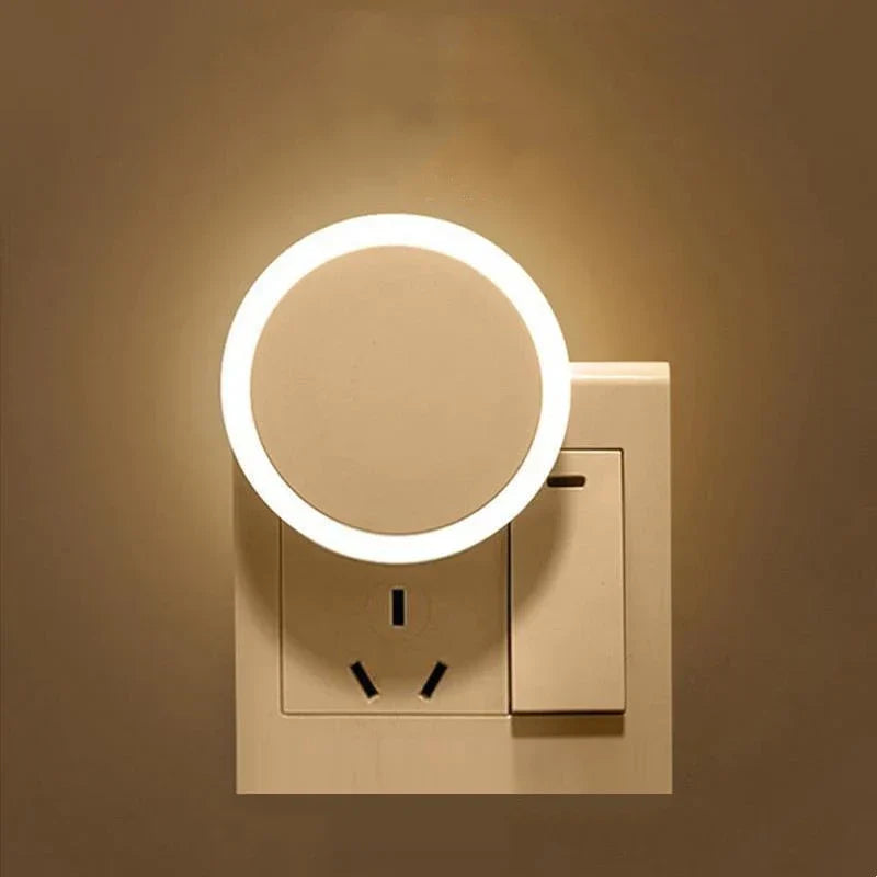Maliben | Nuvilux Led Night Light With TwiLight Sensor | Plug light Eu/Us | 0.3w | For Children's Room, Hallway, Bathroom & Bedroom
