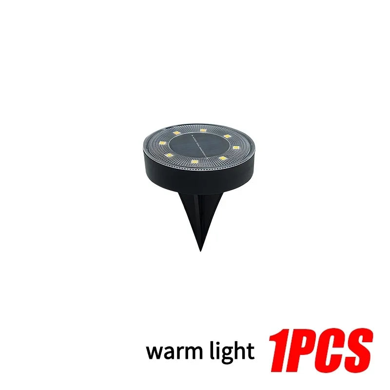 Maliben | Terraluna Solar Ground Light Led | Ip68 Waterproof | Automatic Light Control | For Garden, Path & Terrace