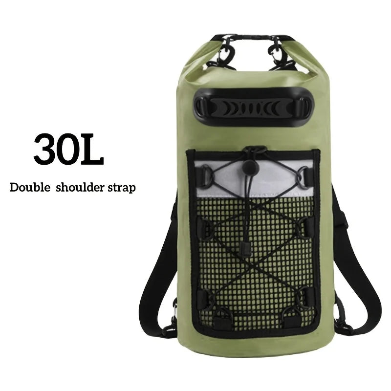 Maliben | Waterproof Dry Bag Aquarix Motion | 10/20/30 L | Rolltop & Shoulder Strap | For Kayak, Beach & Trekking