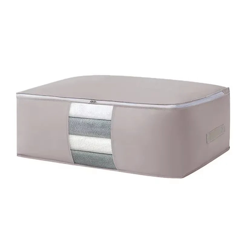 Maliben | Dress Storage Bag Foldable | For Blankets, Pillows & Clothes | Softstow Non-Woven Organizer