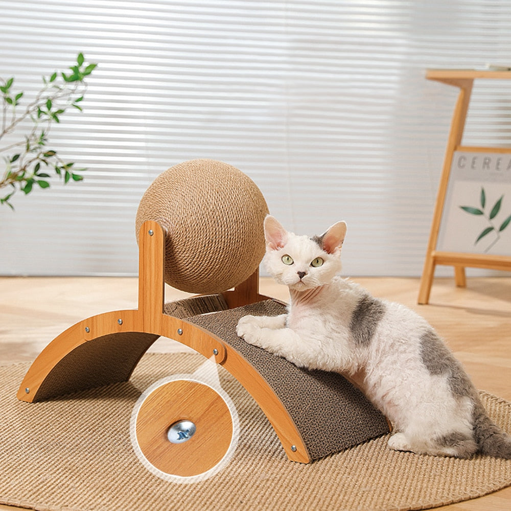 Maliben | Wooden Cat Fun Play Scratcher Board