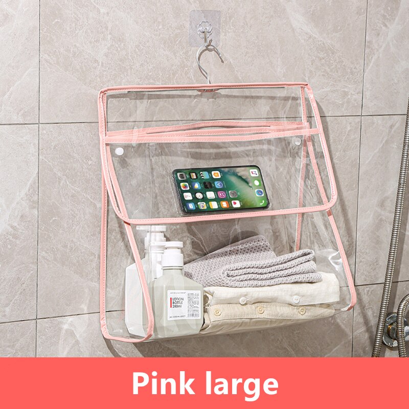 Maliben | Waterproof Transparent Hanging Bathroom Organizer Bag