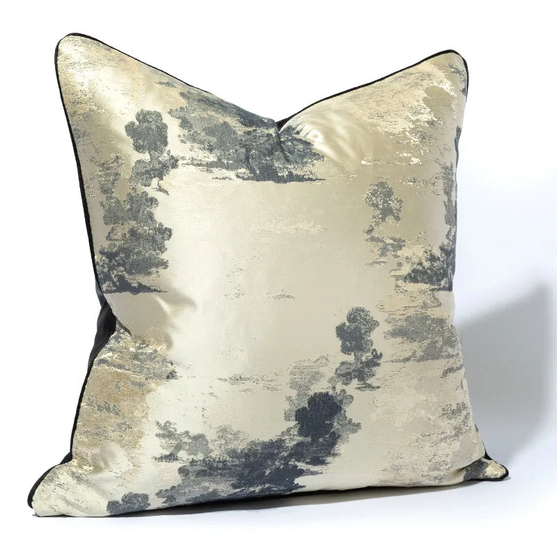 Maliben | Luminarest Pillowcase - Luxurious Pillowcase With Abstract Design For Modern Interiors