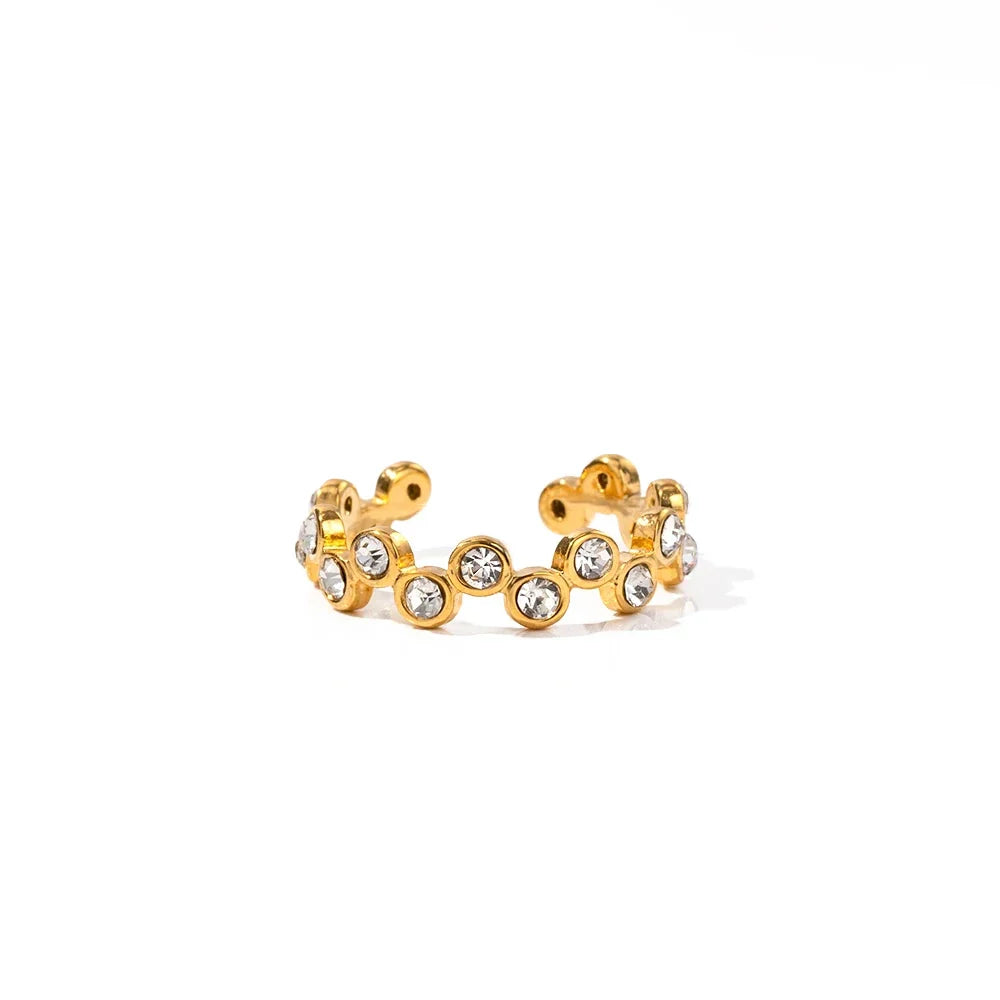 Maliben | Staggered Hive Diamond Ring