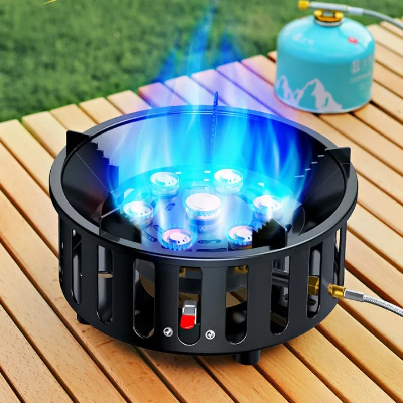 Maliben | 7-Core Portable Camping Gas Stove With Electronic Ignition – Kael