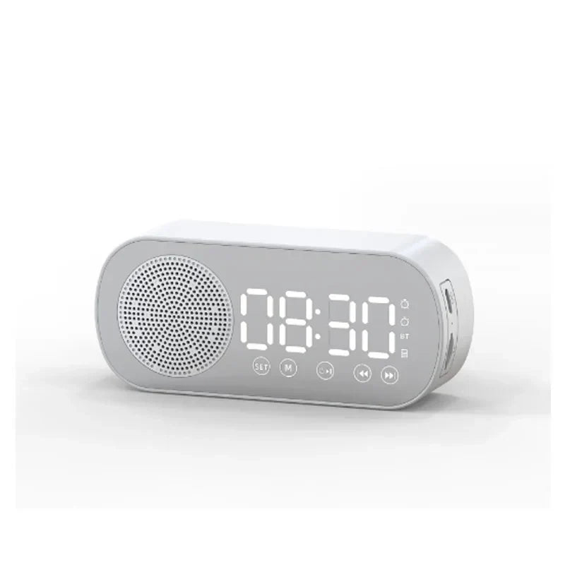 Maliben | Digital Alarm Clock with Bluetooth Speaker & FM Radio
