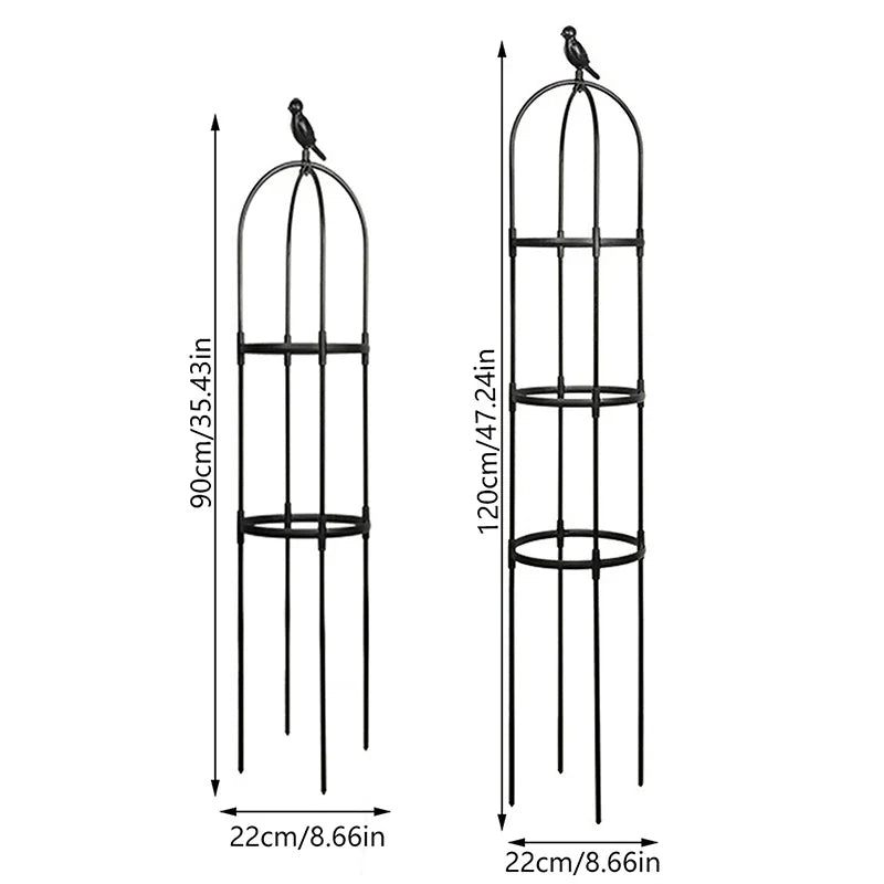 Maliben | Growarc Garden | Plant Climbing Aid Made Of Fiberglass | Stable & Weatherproof | For Climbing Plants & Vegetables