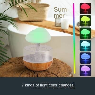 Maliben | Rain Cloud Mushroom Air Humidifier Night Lamp