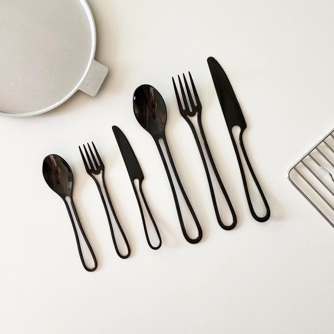 Maliben | Outline Cutlery Set made of Stainless Steel