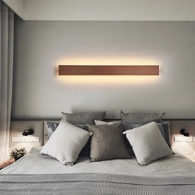 Maliben | Lumiera Modern Led Wall Lamp | Stylish Design | Warm White Light For Bedroom, Hallway & Bathroom