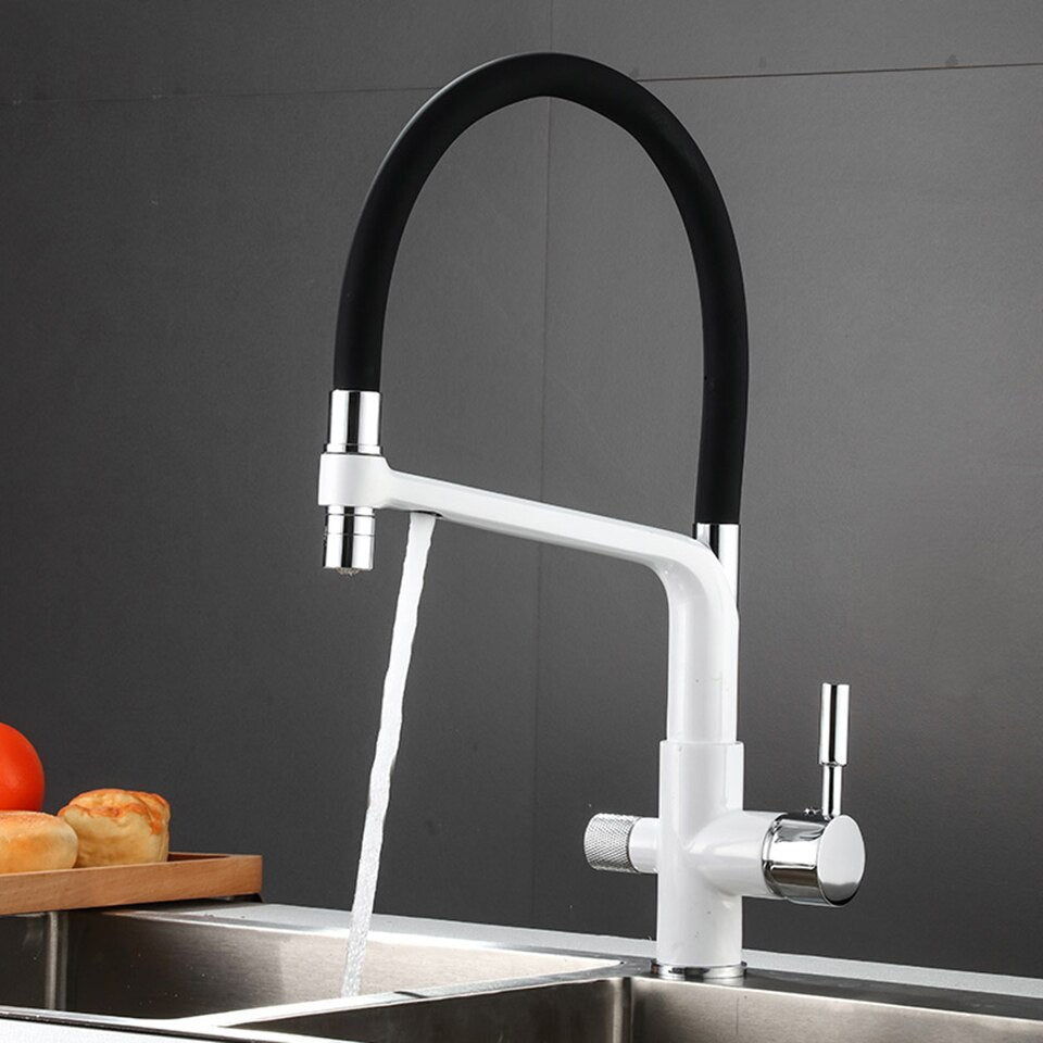 Maliben | Double Outlet Drinking Water Faucet Filtered Kitchen Faucets