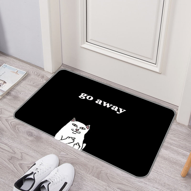 Maliben | Please Go Away Washable Funny Non-Slip Doormat