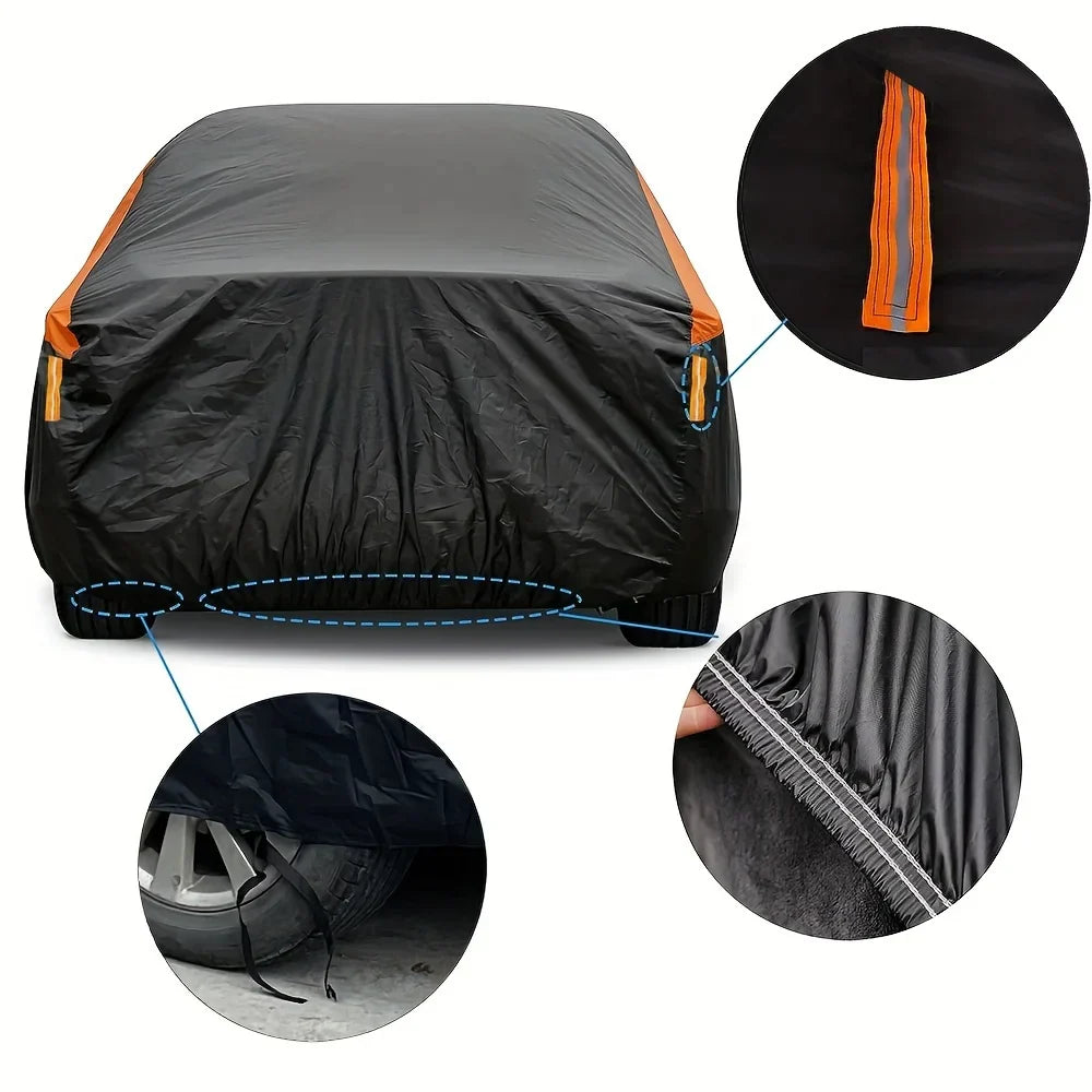 Maliben | Car Cover Carvion | Waterproof & Uv Protection | For Suv & Sedan | 190t Polyester