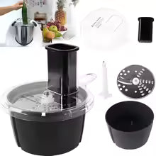 Maliben | Mixprotec Multifunctional Accessory Set For Thermomix Tm5/Tm6 | Cutting Disc, Container & Lid | Dishwasher Safe & Food Safe