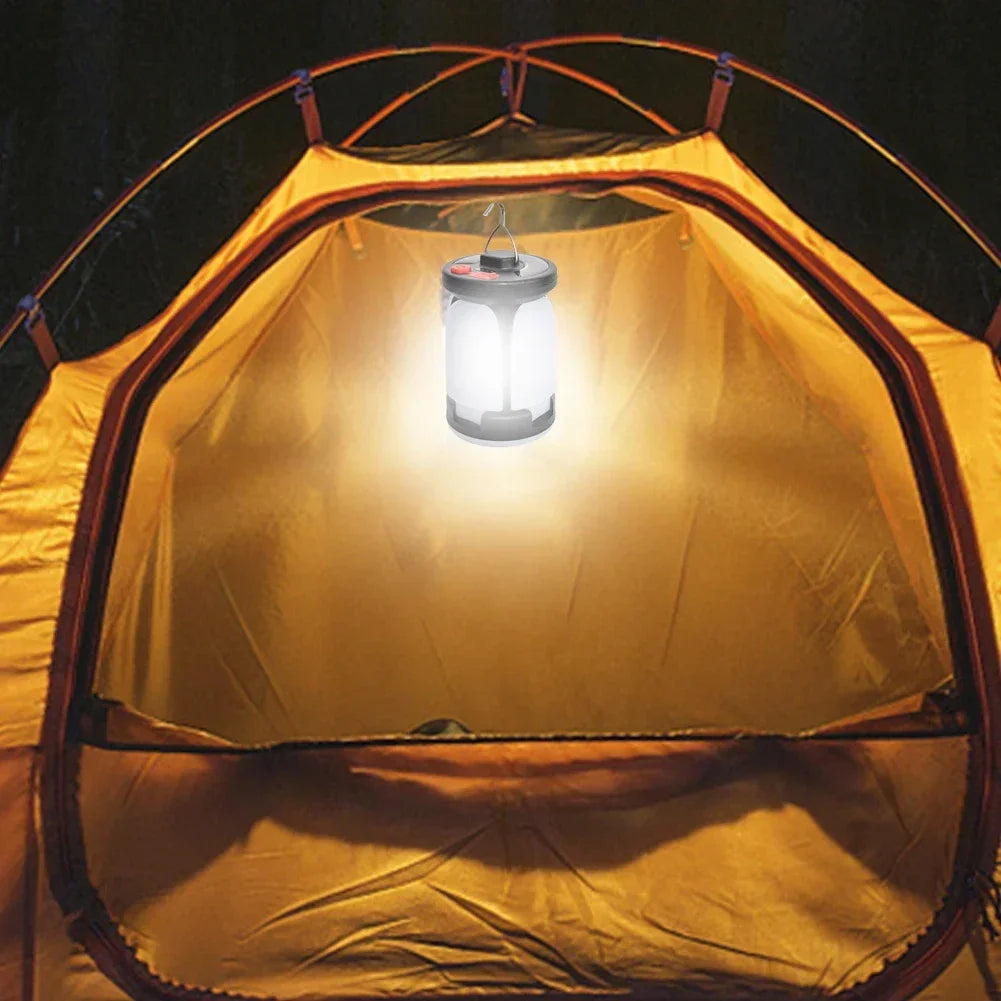 Maliben | Lumalite Solar Camping Lamp | Usb & Solar Charging | 6 Light Modes | Foldable & Power Bank – 1000 Lumen