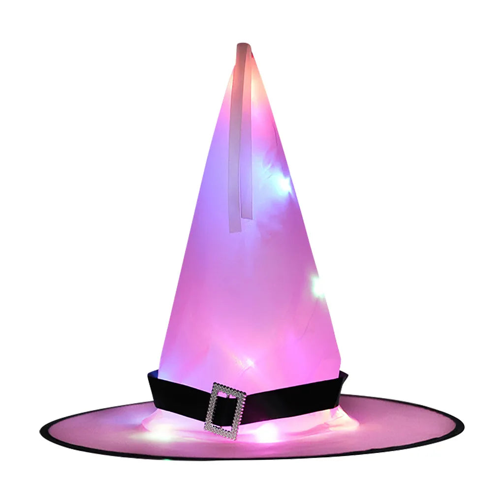 Maliben | Lumohex | Glowing Witch Hat | Halloween Costume | For Children & Adults