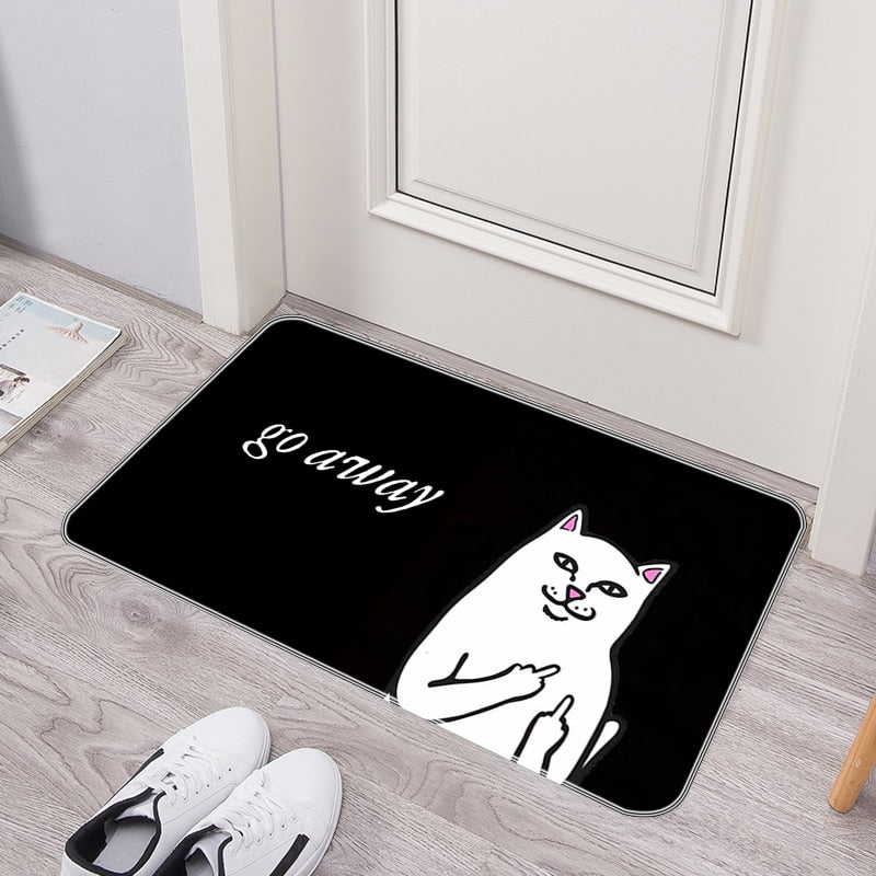 Maliben | Please Go Away Washable Funny Non-Slip Doormat