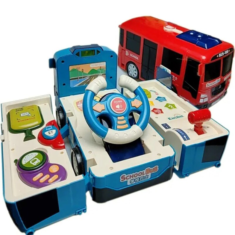 Maliben | Adventure Express Transformation Playset Race Car Toy