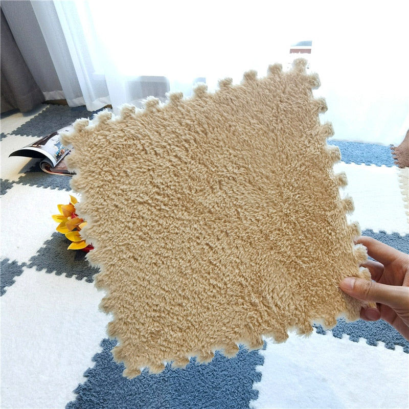 Maliben | Diy Winter Plush Puzzle Mat