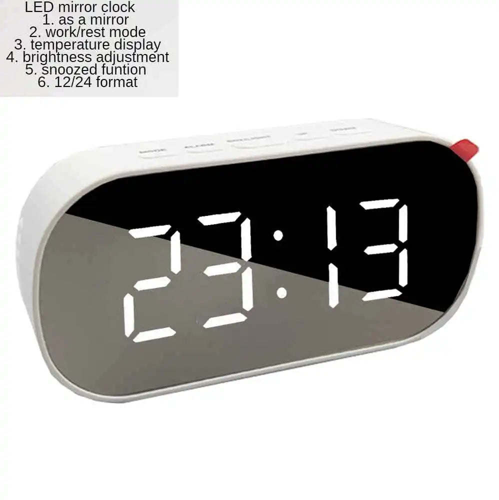 Maliben | Curved Screen Digital Alarm Clock