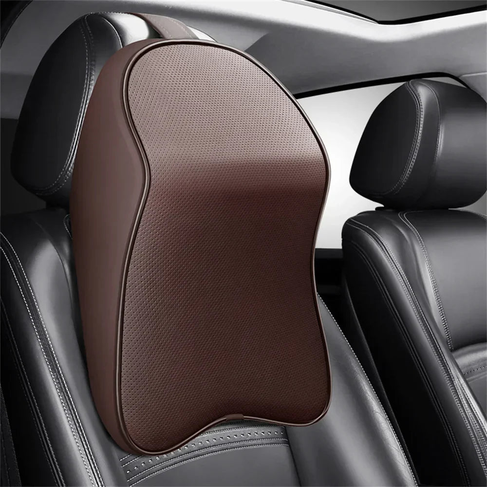 Maliben | Comfort Time Memory Foam Car Pillow Headrest