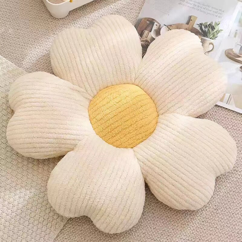 Maliben | Soft Clover Flower Decorative Pillow