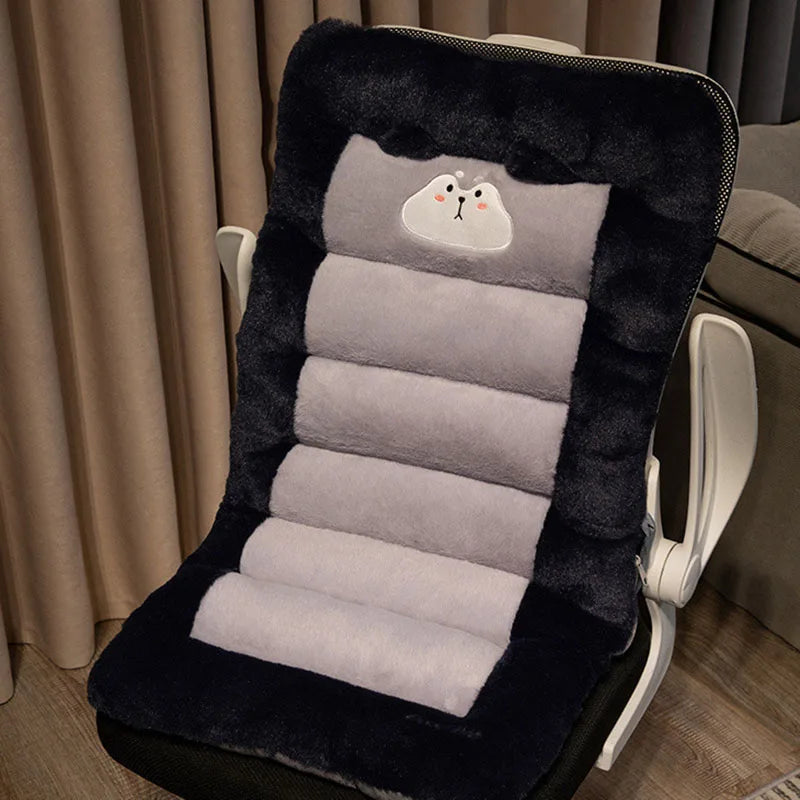 Maliben | Plush Nest Back Cushion Seat Support Pad