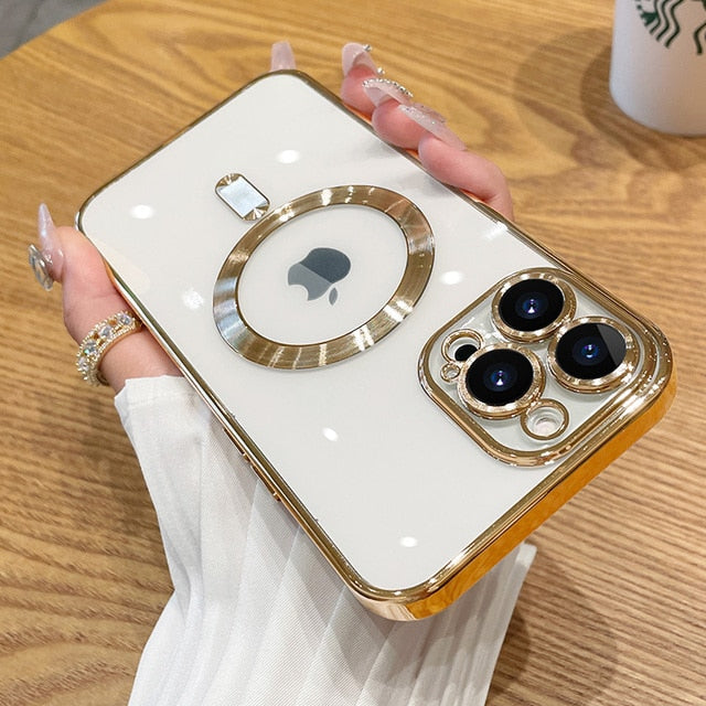 Maliben | Sky Clear Transparent Silicone Iphone Case