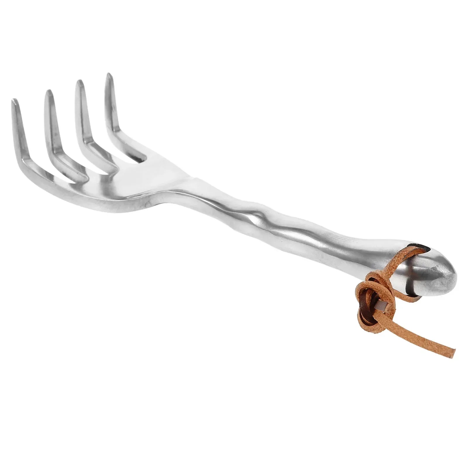 Maliben | Floravix Mini Garden Hand Rake | Lightweight & Durable | For Weeding, Digging & Soil Loosening | 20.5 Cm Length