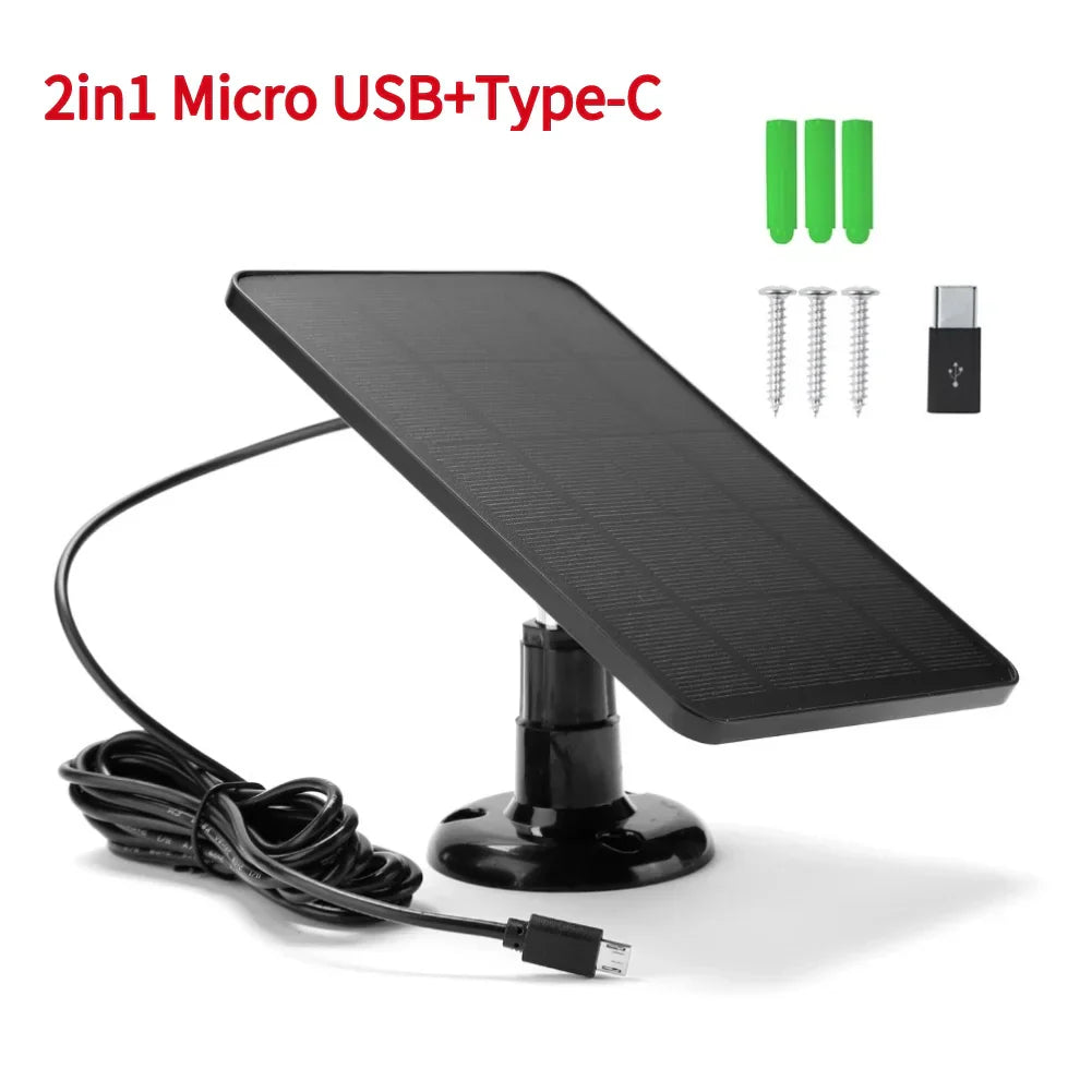 Maliben | Suncharge Micro 10w Solar Panel | Monocrystalline | Ipx6 Waterproof | Micro-Usb | For Cameras, Lighting & Small Solar Systems