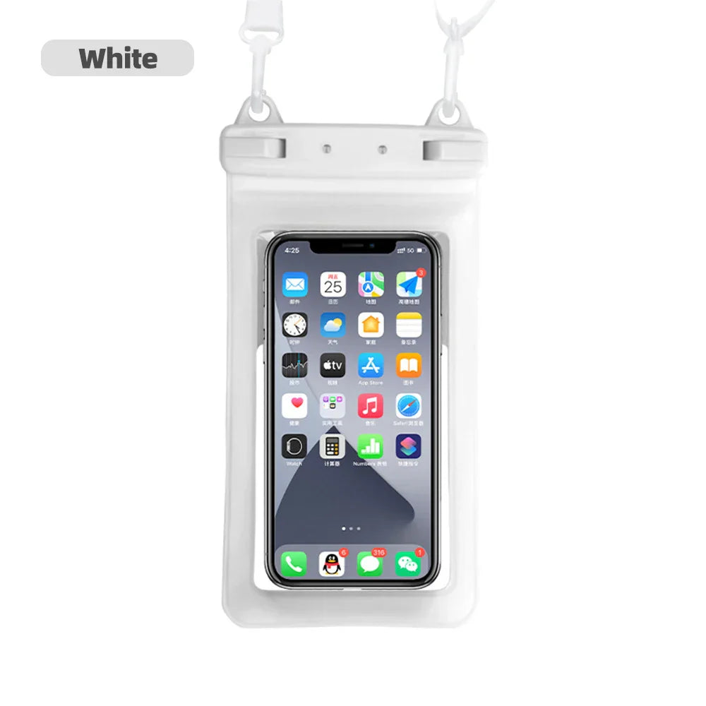 Maliben | Waterproof Smartphone Case Dryvault | Full View Design | Side Accessible | With Carrying Strap