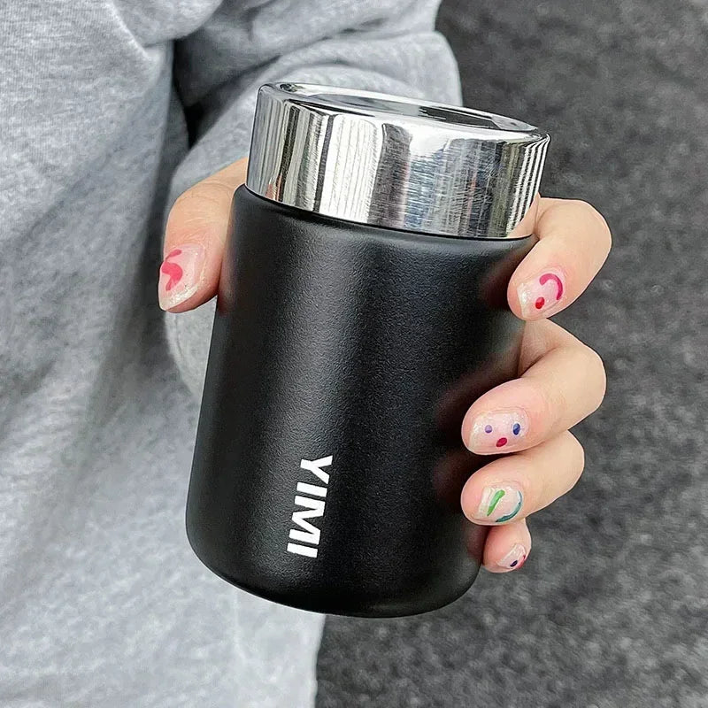 Maliben | 230ml Mini 316 Stainless Steel Portable Thermos - Pocket Vacuum Bottle