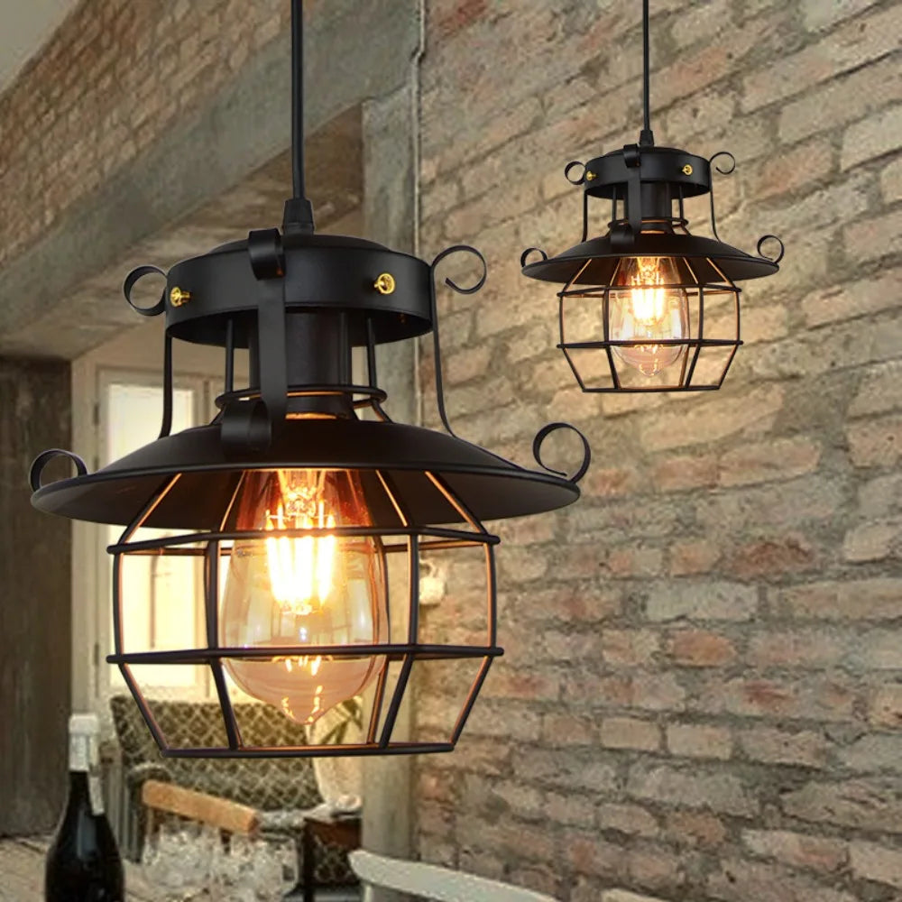 Maliben | Luminova Pro - Retro Industrial Pendant Lamp