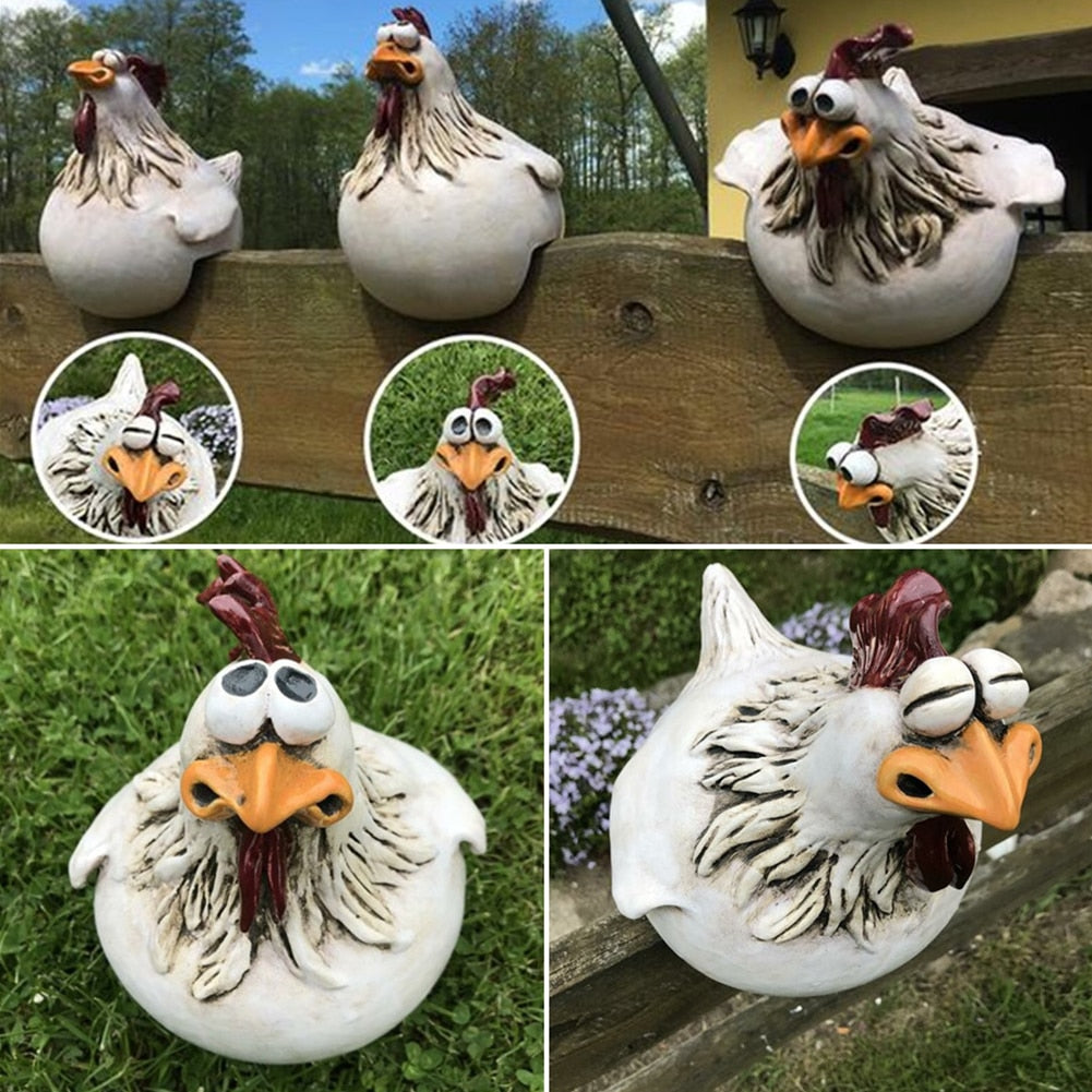 Maliben | Playful Chicken Wire Decor: Playful Garden Yard Art